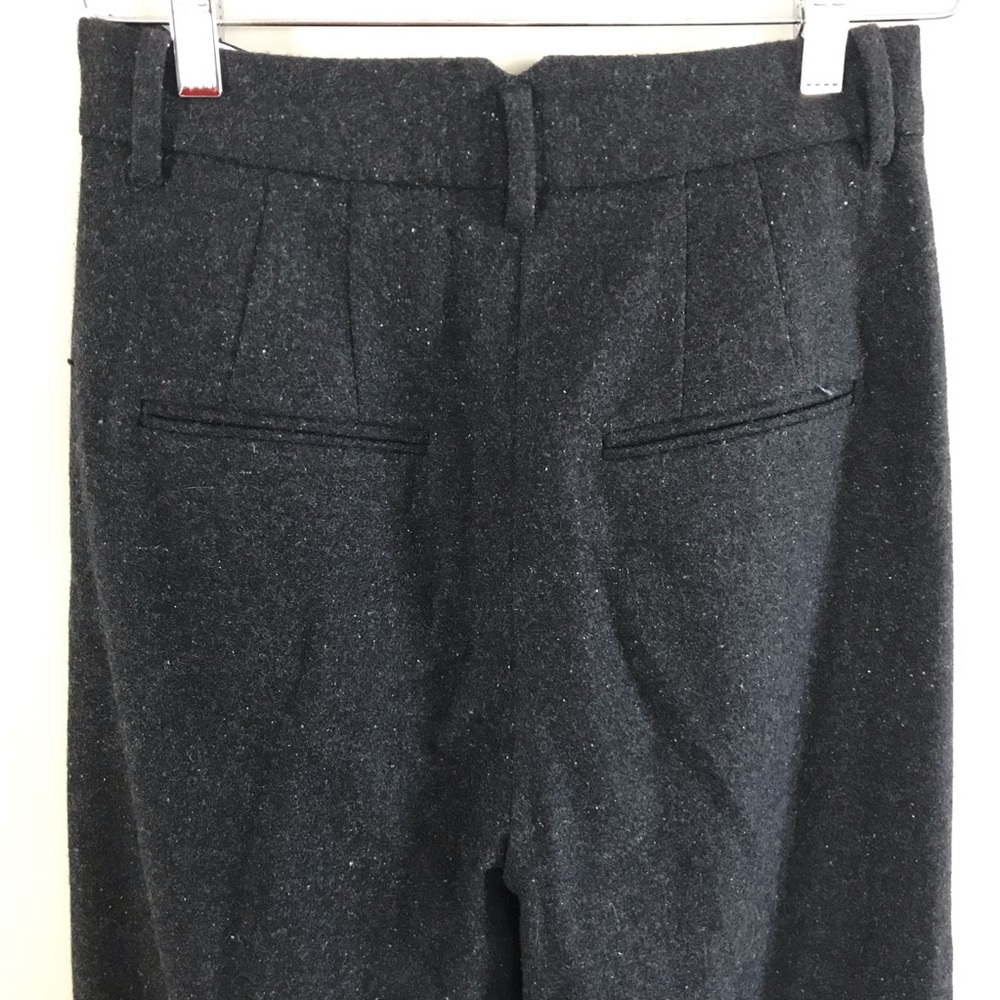 Frank & Oak Wool Charcoal Dress Pants - Picture 7 of 10